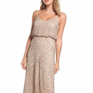 Adrianna Papell Women's Sleeveless V-Neck Blouson